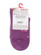 Шкарпетки фіолетові з квітковим малюнком | 2626274 | фото 3