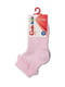 Шкарпетки світло-рожеві з малюнком і мереживним оздобленням | 2626392 | фото 2