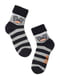Шкарпетки сірі махрові | 3750314