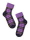 Шкарпетки бузкові махрові | 3750315