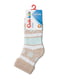 Шкарпетки бежеві махрові | 3750321 | фото 2