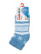 Шкарпетки блакитні махрові | 3750322 | фото 2