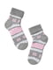 Шкарпетки сірі махрові | 3750323