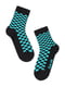 Шкарпетки бірюзові махрові | 3750334