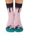 Шкарпетки світло-рожеві з малюнком | 4366470 | фото 2