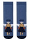 Носки синие с рисунком махровые | 4366772 | фото 2