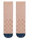 Носки бежевые с рисунком махровіе | 4366775 | фото 3