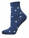 Шкарпетки сині в горошок | 5697967 | фото 2