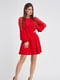 Платье А-силуэта красное | 5954477 | фото 2