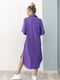 Сукня-сорочка бузкового кольору | 5954490 | фото 4