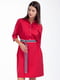 Платье-рубашка красное | 5955662 | фото 2