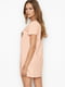 Сукня домашня світло-рожева з принтом | 5955890 | фото 3