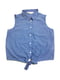 Рубашка-топ синяя | 5954747
