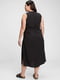 Сукня А-силуету чорна | 5958510 | фото 5