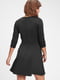 Платье А-силуэта черное | 5958552 | фото 2