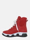 Ботинки красные | 5959012 | фото 3