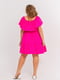 Платье А-силуэта розовое | 5959104 | фото 5