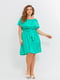 Сукня А-силуету зелена | 5959105 | фото 2