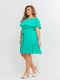 Сукня А-силуету зелена | 5959105 | фото 4