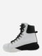 Ботинки бело-черные | 5955543 | фото 2