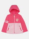 Куртка розовая с декором | 5960118