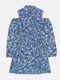 Сукня синя в принт | 5960285 | фото 2