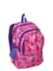 Рюкзак рожевий в принт | 5966139