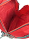 Рюкзак красный с принтом | 5970733 | фото 8