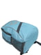 Рюкзак блакитний з принтом | 5970797 | фото 6