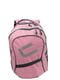 Рюкзак розовый с принтом | 5970834 | фото 2