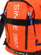 Рюкзак оранжевый с принтом | 5970838 | фото 6