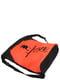 Рюкзак оранжевого цвета с принтом | 5970842 | фото 10