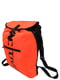 Рюкзак оранжевого цвета с принтом | 5970842 | фото 4