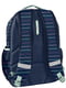 Рюкзак синій з принтом | 5975387 | фото 2