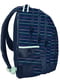 Рюкзак синій з принтом | 5975387 | фото 3