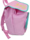 Рюкзак розовый с принтом | 5975393 | фото 3