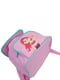 Рюкзак рожевий з принтом | 5975393 | фото 4