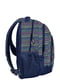 Рюкзак синій в принт | 5977926 | фото 2