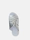 Сандалії сріблястого кольору з декором | 5980446 | фото 5