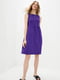 Платье А-силуэта фиолетовое | 5980748 | фото 2