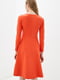 Платье А-силуэта оранжевого цвета | 5980766 | фото 2