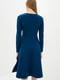 Платье А-силуэта темно-синее | 5980767 | фото 2