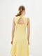 Сукня А-силуету жовта | 5980768 | фото 3