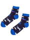 Шкарпетки сині в принт | 5980989