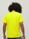 Футболка желтая с принтом | 5982568 | фото 4