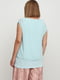 Блуза светло-бирюзового цвета | 5983739 | фото 2