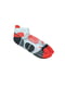 Шкарпетки короткі різнокольорові в принт | 5983860