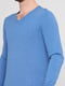 Пуловер голубой | 5983869 | фото 3