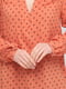 Блуза оранжевого кольору в принт | 5983958 | фото 4