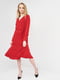 Платье А-силуэта красное | 5986500 | фото 3